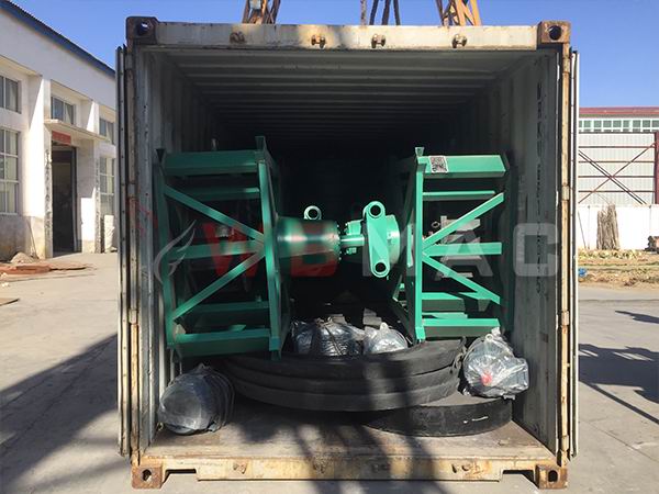 1200型湿碾机发往苏丹
